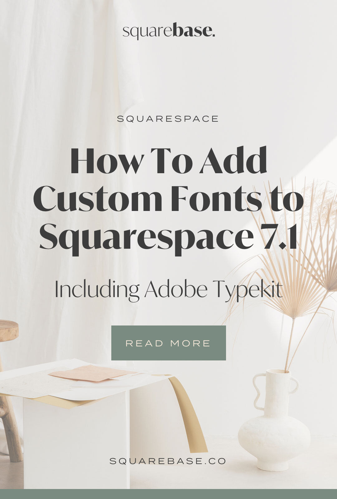 How To Add Custom Fonts to Squarespace 7.1 (including Adobe Typekit Fonts)