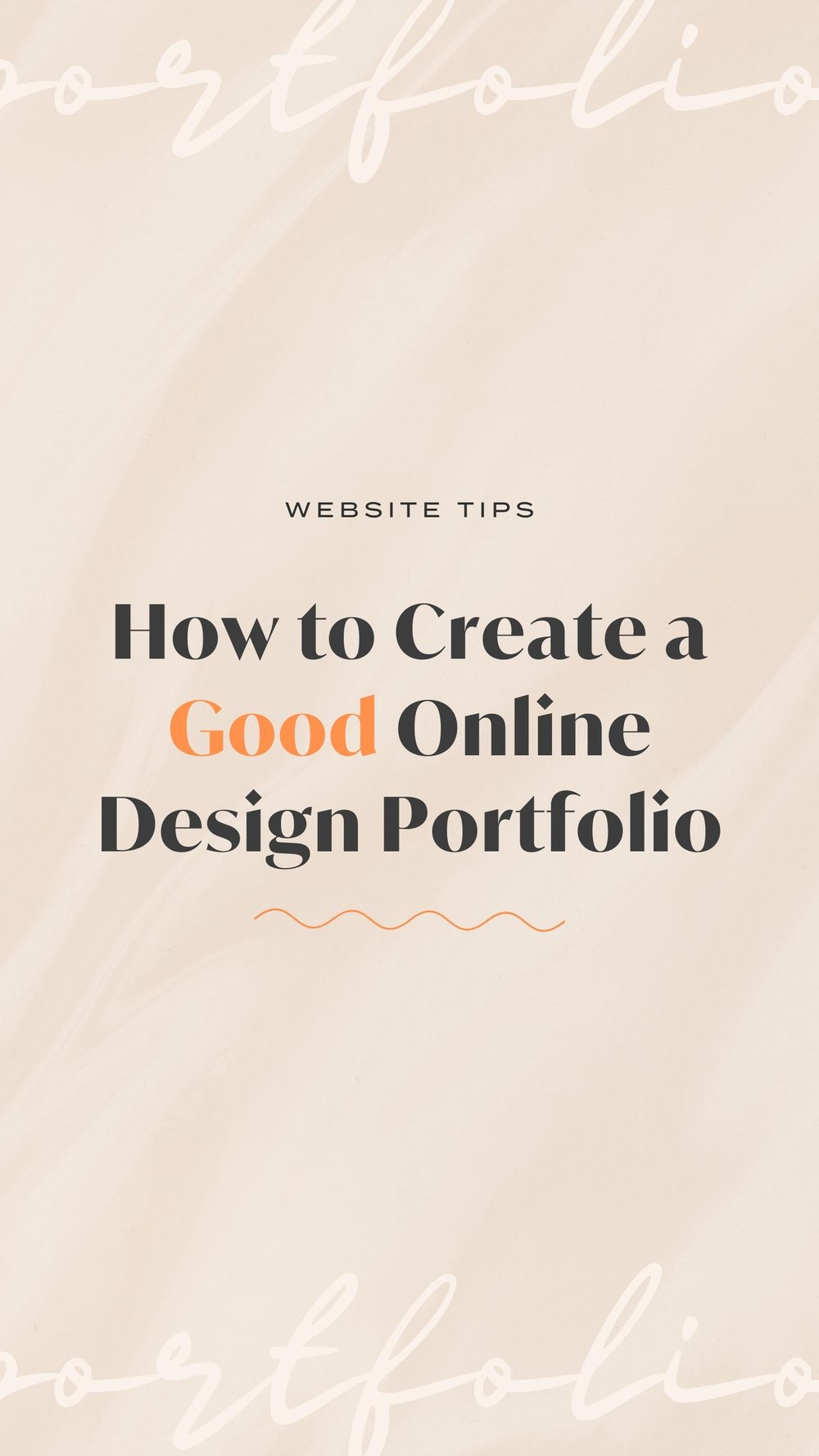 How to Create a Good Online Design Portfolio